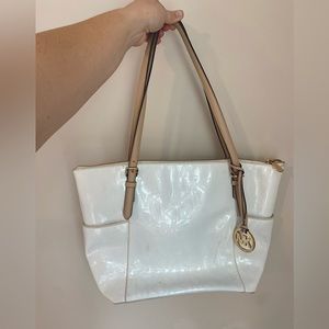 Michael Kors White Purse